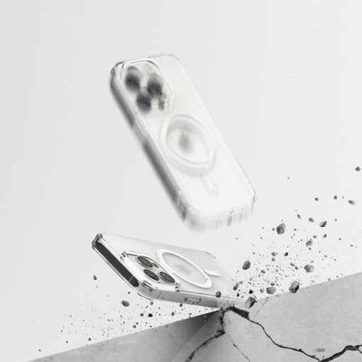 iPhone 15 PRO MAX umbris Ringke Fusion Magnetic MagSafe plastikust taguse ja silikoonist raamiga matt labipaistev 6