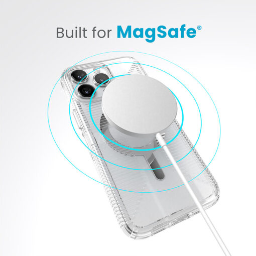 iPhone 15 PRO MAX umbris Speck Gemshell Grip MagSafe plastikust taguse ja silikoonist raamiga labipaistev 9