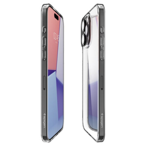 iPhone 15 PRO MAX umbris Spigen Airskin Hybrid plastikust taguse ja silikoonist raamiga labipaistev 6