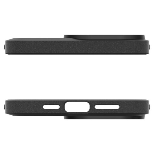 iPhone 15 PRO MAX umbris Spigen Core Armor Mag MagSafe plastikust taguse ja silikoonist raamiga must 4