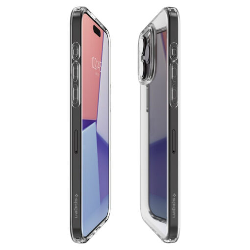 iPhone 15 PRO MAX umbris Spigen Liquid Crystal silikoonist labipaistev 8