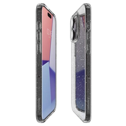 iPhone 15 PRO MAX umbris Spigen Liquid Crystal silikoonist sadelev labipaistev 7