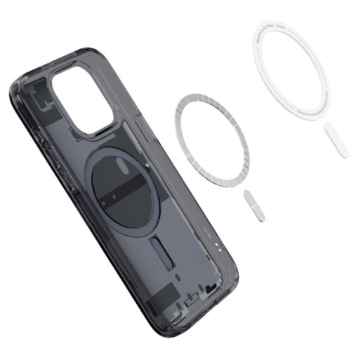 iPhone 15 PRO MAX umbris Spigen Ultra Hybrid Mag MagSafe plastikust taguse ja silikoonist raamiga Zero One 6