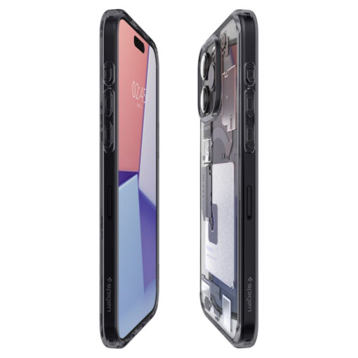 iPhone 15 PRO MAX umbris Spigen Ultra Hybrid Mag MagSafe plastikust taguse ja silikoonist raamiga Zero One 8