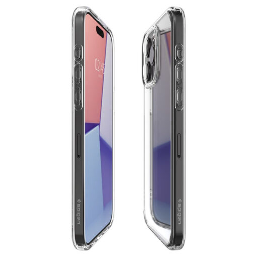 iPhone 15 PRO MAX umbris Spigen Ultra Hybrid plastikust taguse ja silikoonist raamiga labipaistev 8