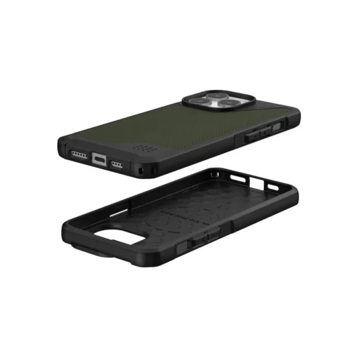 iPhone 15 PRO MAX umbris UAG Urban Armor Gear Metropolis LT MagSafe silikoonist ja plastikust oliiv 1