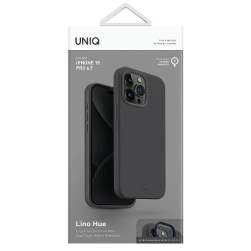 iPhone 15 PRO MAX umbris UNIQ Lino Hue silikoonist hall 3 1