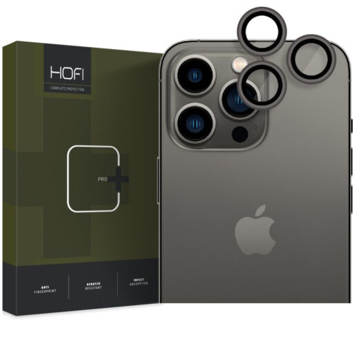 iPhone 15 PRO objektiivi kaitseklaas Hofi Camring Pro must