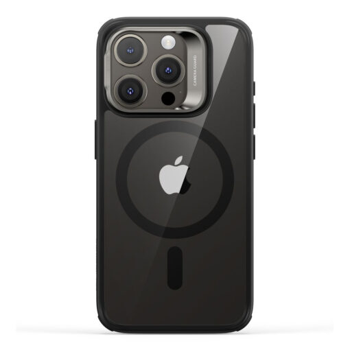 iPhone 15 PRO umbris ESR Classic Kickstand Halolock Magsafe plastikust taguse ja silikoonist raamiga must 3