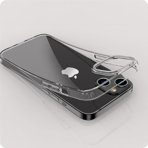 iPhone 15 PRO umbris Flexair Hybrid plastikust taguse ja silikoonist raamiga labipaistev 2