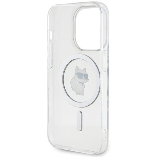 iPhone 15 PRO umbris Karl Lagerfeld IML Choupette MagSafe silikoonist labipaistev 6
