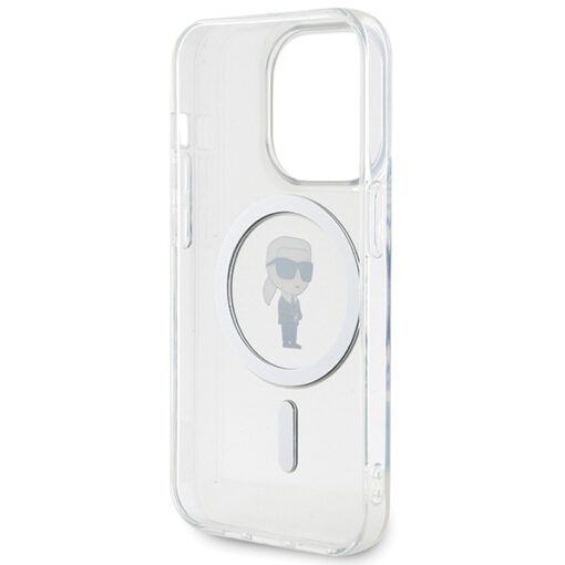 iPhone 15 PRO umbris Karl Lagerfeld IML Ikonik MagSafe silikoonist labipaistev 6