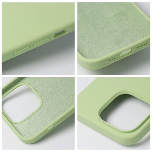 iPhone 15 PRO umbris Roar Cloud Skin pehmest silikoonist roheline 4 scaled