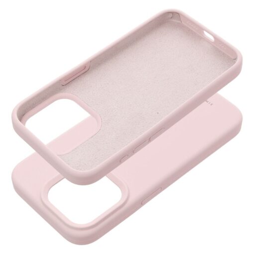 iPhone 15 PRO umbris Roar Cloud Skin pehmest silikoonist roosa 2