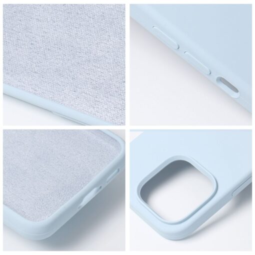 iPhone 15 PRO umbris Roar Cloud Skin pehmest silikoonist sinine 4