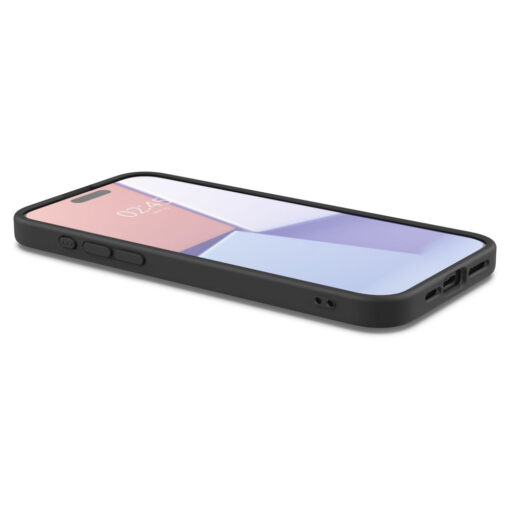 iPhone 15 PRO umbris Spigen Cyrill Kajuk Mag MagSafe oko nahast taguse ja silikoonist raamiga must 7