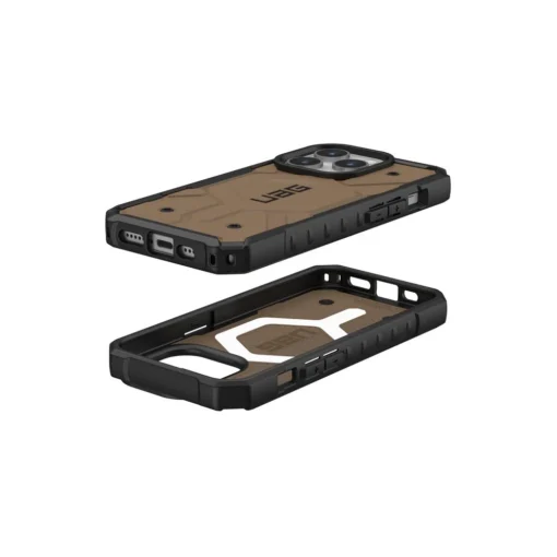 iPhone 15 PRO umbris UAG Urban Armor Gear Pathfinder MagSafe silikoonist ja plastikust pruun 10