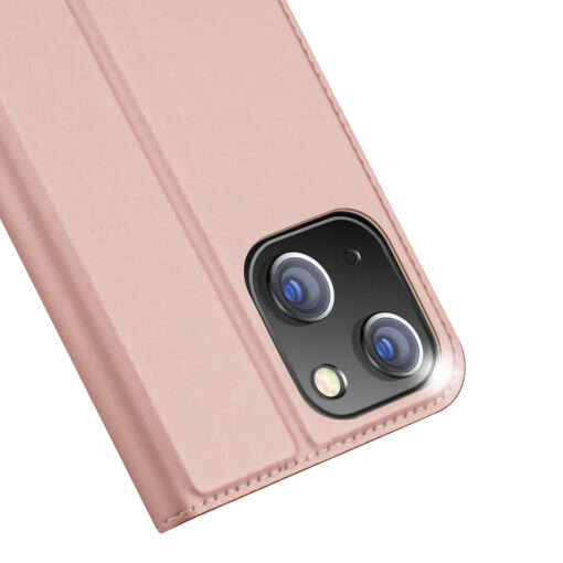 iPhone 15 kaaned Dux Ducis Skin Pro kunstnahast roosa 2