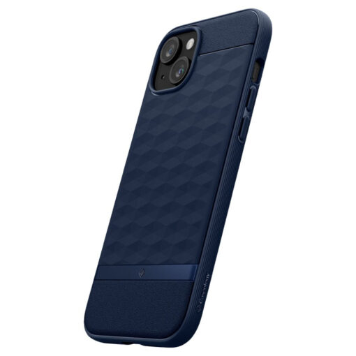 iPhone 15 umbris Caseology Parallax Mag MagSafe plastikust taguse ja silikoonist raamiga sinine 8