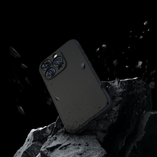 iPhone 15 umbris Ringke Onyx Magnetic MagSafe plastikust taguse ja silikoonist raamiga must 12