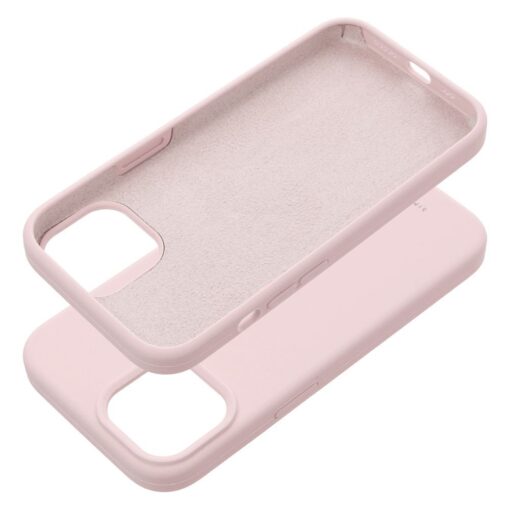 iPhone 15 umbris Roar Cloud Skin pehmest silikoonist roosa 2