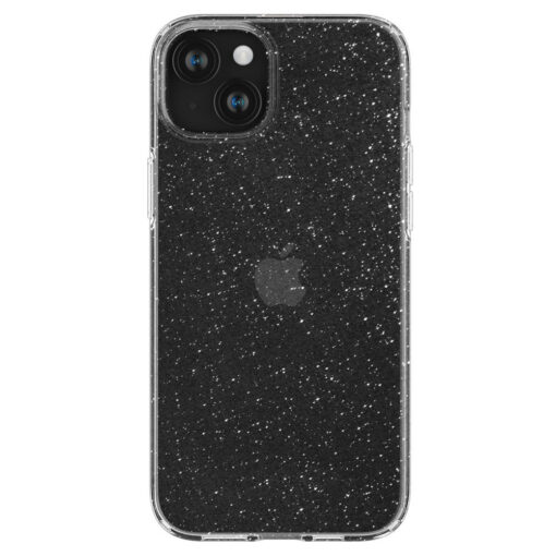 iPhone 15 umbris Spigen Liquid Crystal silikoonist sadelev labipaistev 1