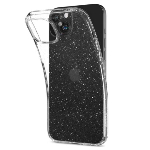 iPhone 15 umbris Spigen Liquid Crystal silikoonist sadelev labipaistev 5
