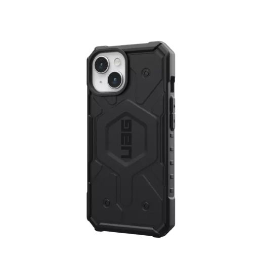 iPhone 15 umbris UAG Urban Armor Gear Pathfinder MagSafe silikoonist ja plastikust must 4