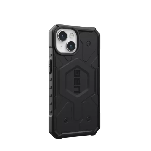 iPhone 15 umbris UAG Urban Armor Gear Pathfinder MagSafe silikoonist ja plastikust must 5