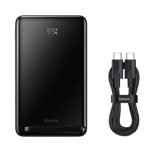 MagSafe akupank 10 000mAh 20W 0.5m USB C juhe Baseus must 8