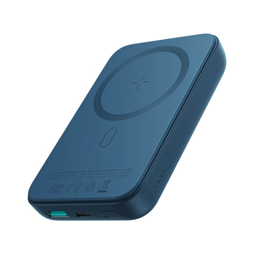 MagSafe akupank 10 000mAh 20W Joyroom Mini Wireless sinine 10