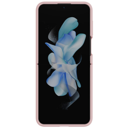 Samsung Z Flip 5 umbris Nillkin Flex Flip silikoonist roosa 3