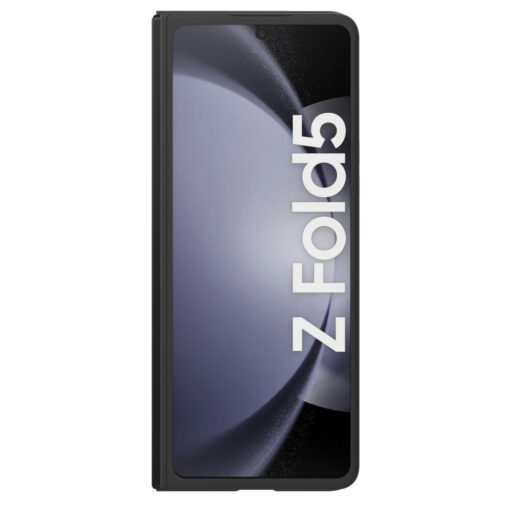 Samsung Z Fold 5 kaaned Nillkin Qin Camshield silikoonist ja plastikust must 3