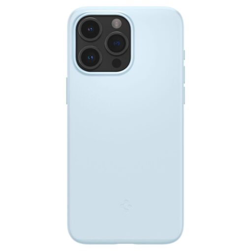 iPhone 15 PRO umbris SpigenThin Fit plastikust taguse ja silikoonist raamiga sinine 2