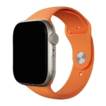 Apple Watch rihm silikoonist 38 / 40 / 41mm rgb Faded Orange
