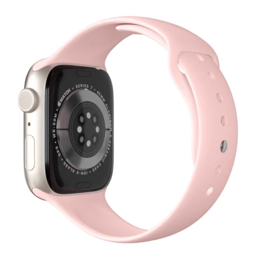 Apple Watch rihm silikoonist 38 40 41mm rgb Pale Pink 2