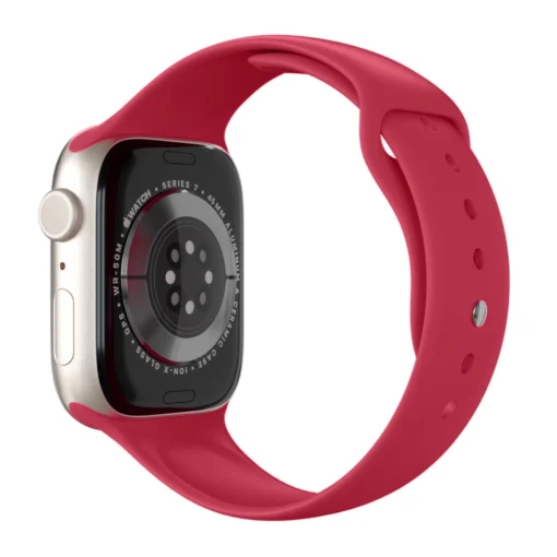 Apple Watch rihm silikoonist 42 44 45 49mm rgb Cardinal 2