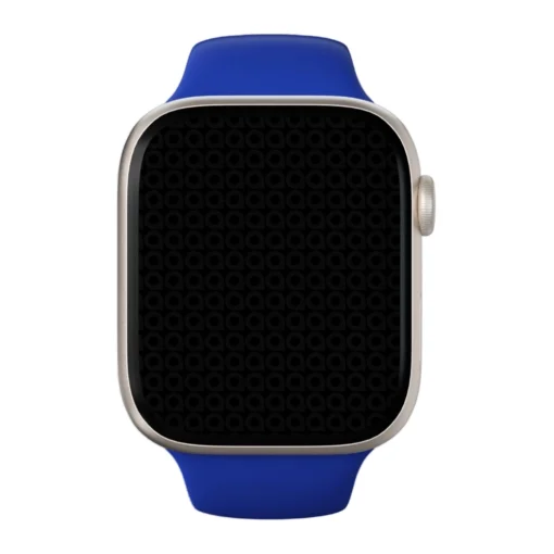 Apple Watch rihm silikoonist 42 44 45 49mm rgb Cerulean Blue 1