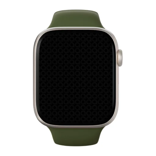 Apple Watch rihm silikoonist 42 44 45 49mm rgb Charcoal 1