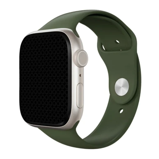 Apple Watch rihm silikoonist 42 44 45 49mm rgb Charcoal