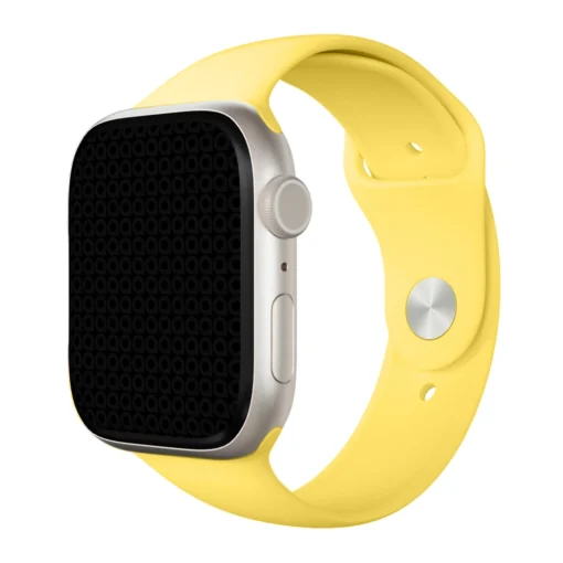 Apple Watch rihm silikoonist 42 44 45 49mm rgb Corn Yellow