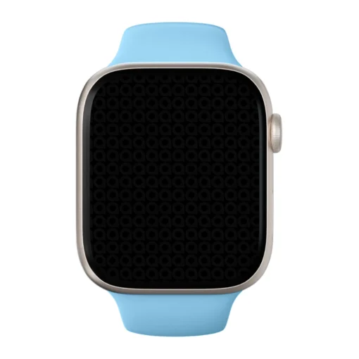 Apple Watch rihm silikoonist 42 44 45 49mm rgb Day Sky Blue 1