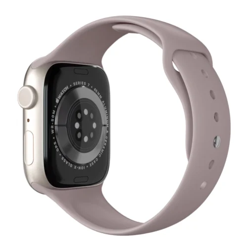 Apple Watch rihm silikoonist 42 44 45 49mm rgb Dove Grey 2