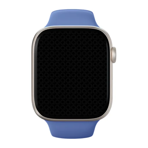 Apple Watch rihm silikoonist 42 44 45 49mm rgb Flat Blue 1