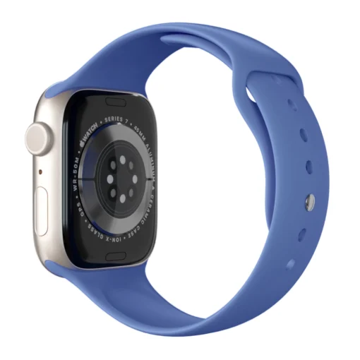 Apple Watch rihm silikoonist 42 44 45 49mm rgb Flat Blue 2