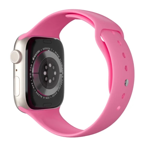 Apple Watch rihm silikoonist 42 44 45 49mm rgb Hot Pink 2