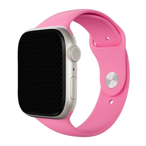 Apple Watch rihm silikoonist 42 44 45 49mm rgb Hot Pink