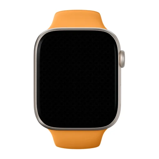 Apple Watch rihm silikoonist 42 44 45 49mm rgb Neon Carrot 1