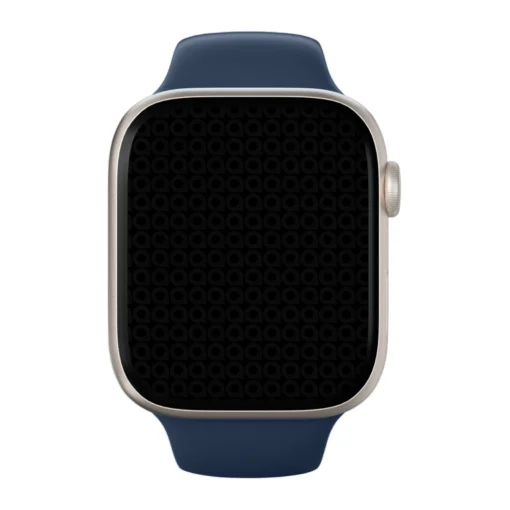 Apple Watch rihm silikoonist 42 44 45 49mm rgb Nile Blue 1