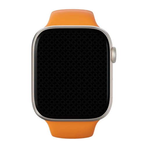Apple Watch rihm silikoonist 42 44 45 49mm rgb Papaya Orange 1